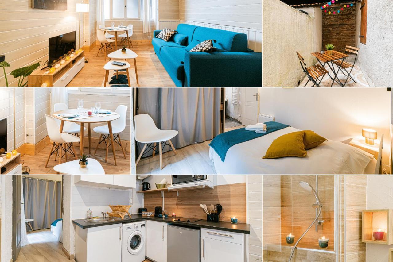Centre Historique - Cour Privee - Arrivee Autonome Apartment Agen Ngoại thất bức ảnh